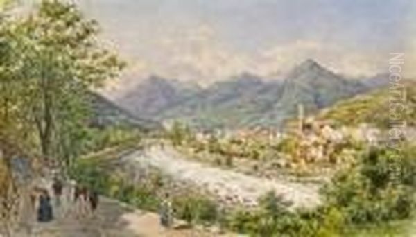 Merano Oil Painting by Franz Alt