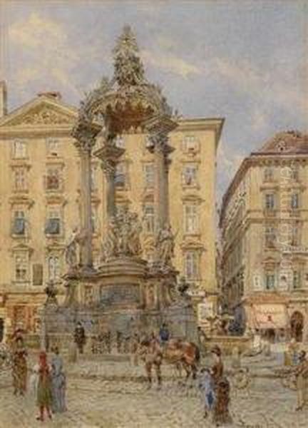 Wien Oil Painting by Franz Alt