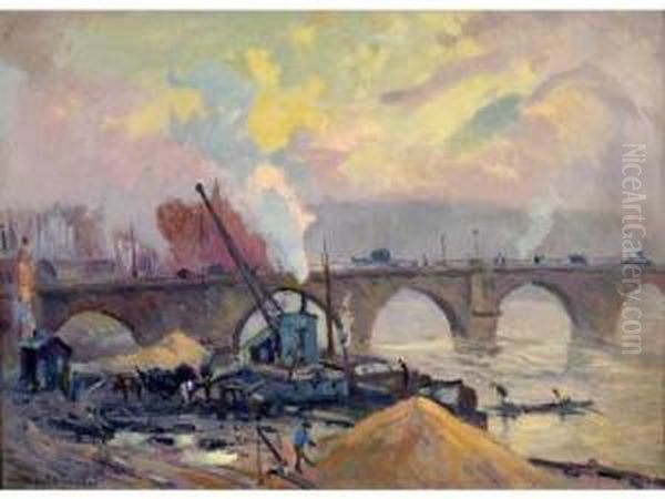 Rouen Oil Painting by Archer Robert Altermatt