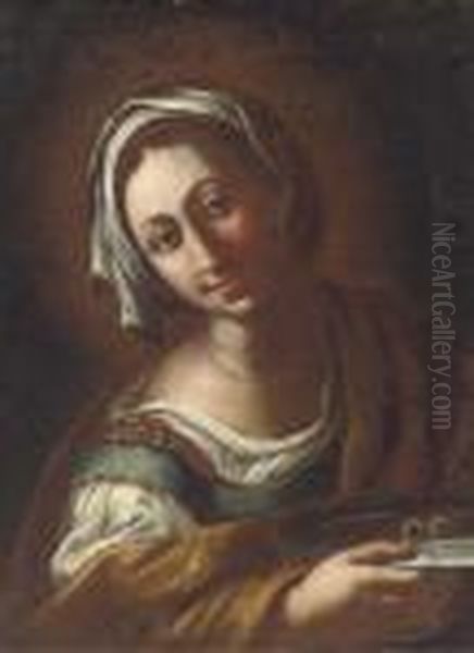 Saint Lucy Oil Painting by Antonio Amorosi