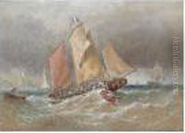 The Rescue Oil Painting by Henry Andrews