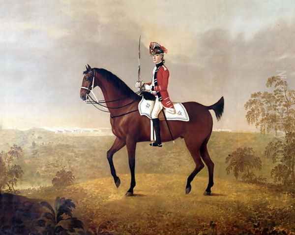 Thomas Boothby Parkyns, 1780 Oil Painting by John Boultbee