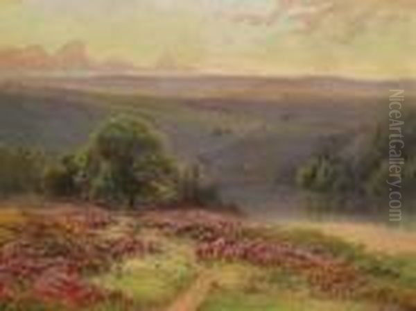 Landschaft Oil Painting by Gaston Anglade