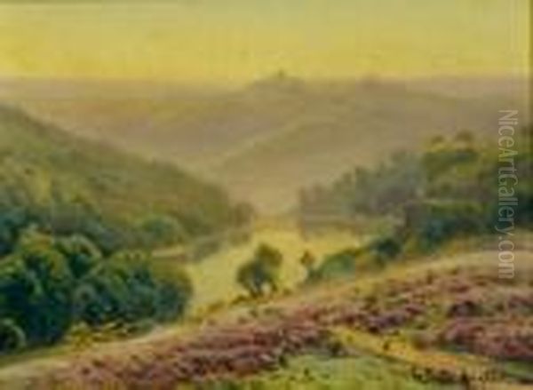 Paysage Vallonne Oil Painting by Gaston Anglade