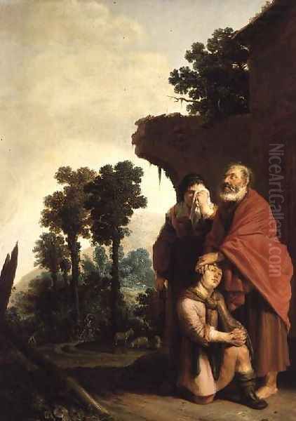 The Prodigal Son Oil Painting by Salomon de Bray