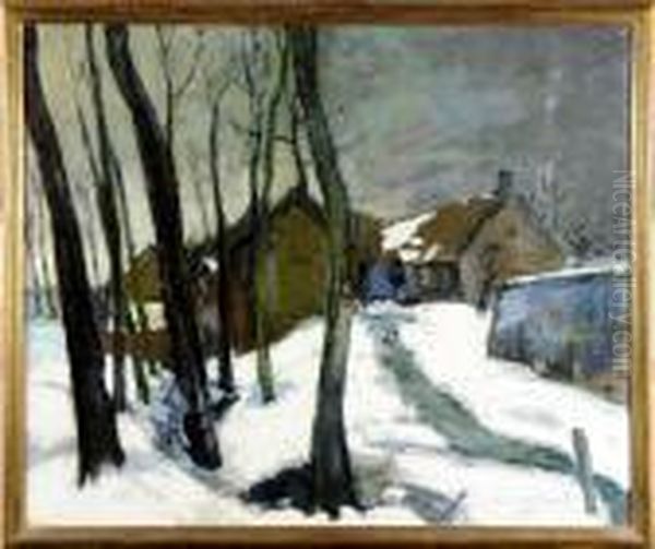 Neige. Oil Painting by Armand Apol