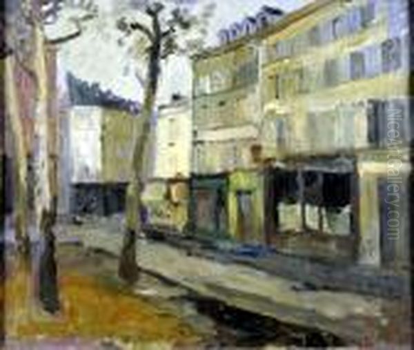 Vieux Coin A Bruxelles Oil Painting by Armand Apol