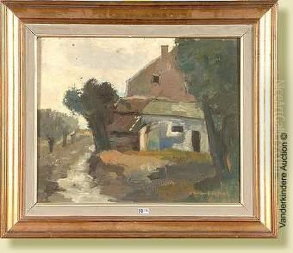 Vieille Ferme Oil Painting by Armand Apol