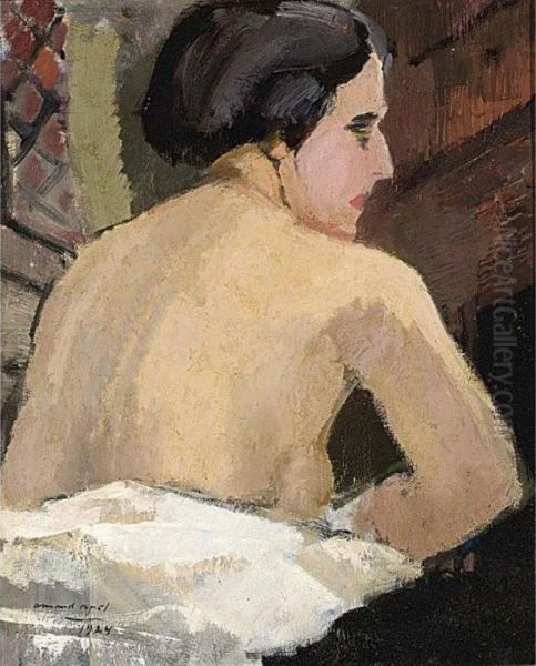 Female Nude Oil Painting by Armand Apol