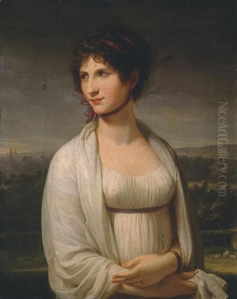 Portrait Presume De Josephine Bonaparte Oil Painting by Andrea, the Elder Appiani