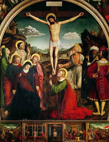 Crucifixion Oil Painting by Ludovico Brea