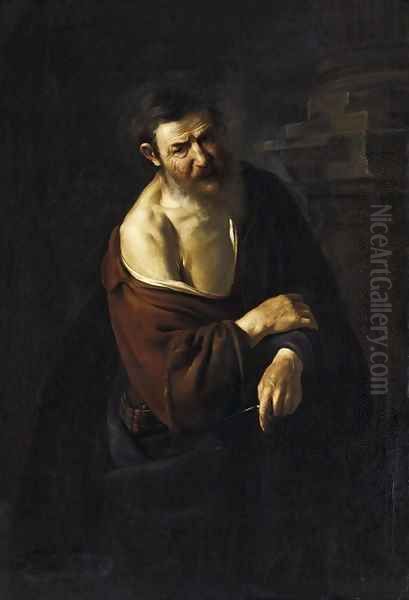 St Bartholomew 1652 Oil Painting by Jan Gerritsz van Bronchorst