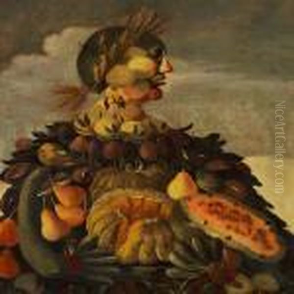 Allegory Of Summer Oil Painting by Giuseppe Arcimboldo