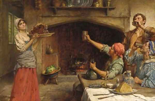 Back from the Spanish main Oil Painting by William A. Breakspeare