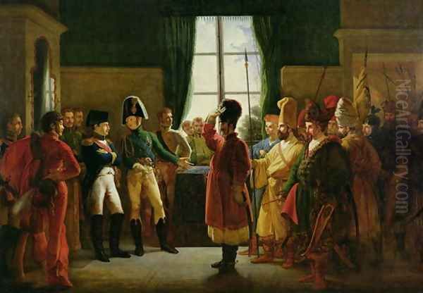 Alexander I Oil Painting by Pierre-Nolasque Bergeret