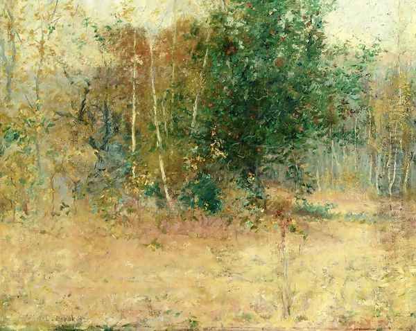 Study for 'Indian Summer' Oil Painting by John Leslie Breck