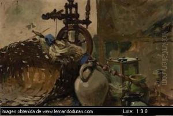 Sem Titulo Oil Painting by Ricardo Arredondo Y Calmache