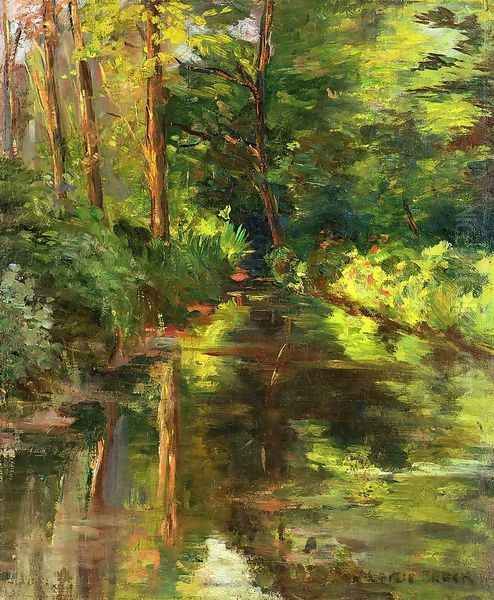 The River Ept Oil Painting by John Leslie Breck