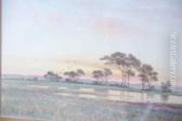 View From Grange Oil Painting by James Ashton