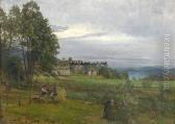 Hoyonn Oil Painting by Anders Monsen Askevold