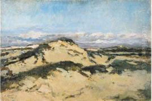 Duinen - Dunes Oil Painting by Alphonse Asselbergs