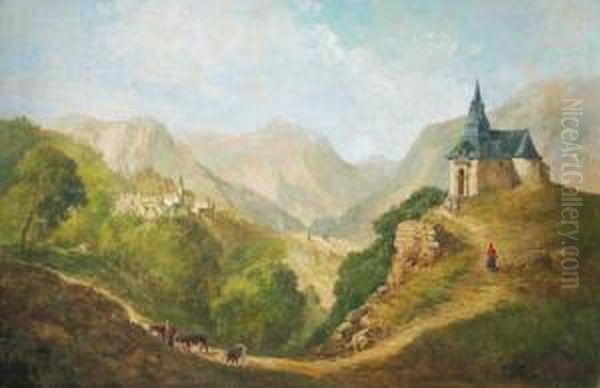 Paisaje De Montanas Oil Painting by Jan Asselyn