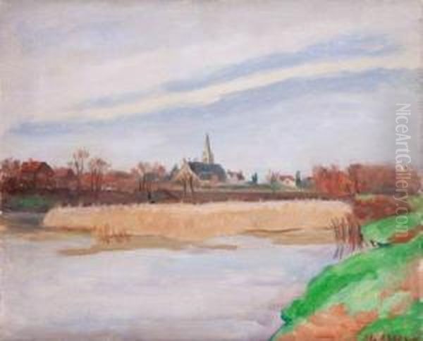 Le Clocher Du Village Oil Painting by Maurice Asselin