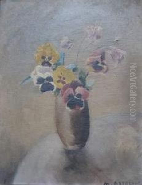 Pensees Dans Un Vase by Maurice Asselin