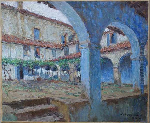 Ciboure, Couvent Des Recollets Oil Painting by Charles Garabed Atamian