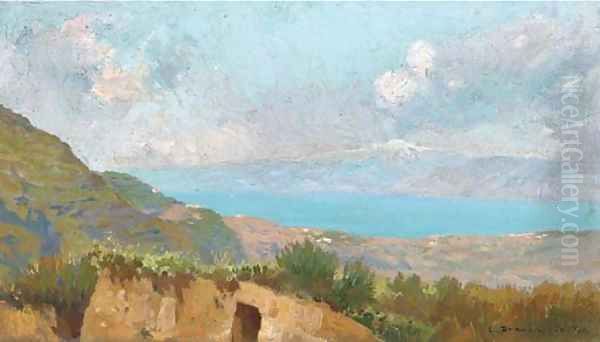 The French coast Oil Painting by Carlo Brancaccio