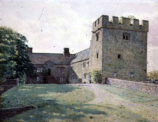 Catterlen Hall, Cumberland Oil Painting by George Price Boyce