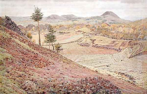 In the Auvergne Oil Painting by George Price Boyce