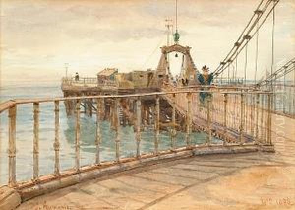 Brighton Oil Painting by James Aumonier