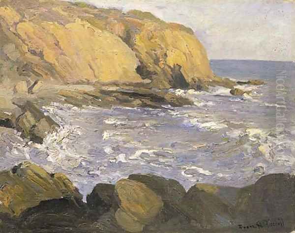 The Cove Oil Painting by Franz Bischoff