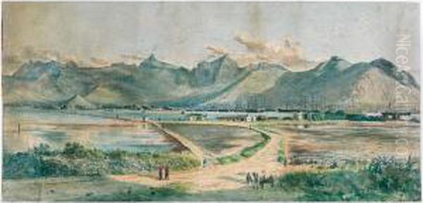 Port Louis, Mauritius Oil Painting by William Austin