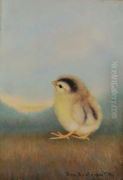 Chick Oil Painting by Ben Austrian