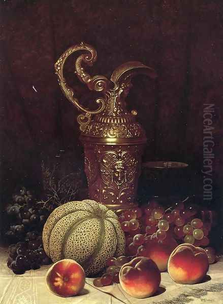 Still Life Oil Painting by William Mason Brown