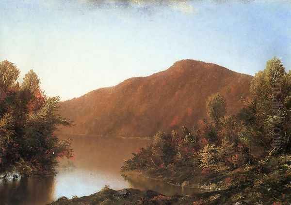 Mount Merino in The Catskills Oil Painting by William Mason Brown