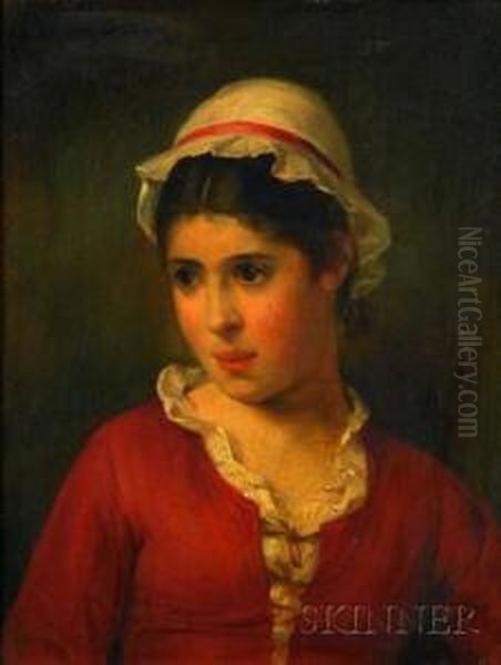 The Serving Girl Oil Painting by Henry Bacon