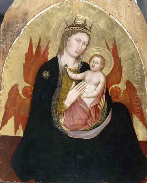 Madonna dellUmilta, c.1400 Oil Painting by Taddeo Di Bartolo