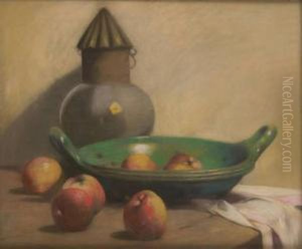 La Terrine Verte Oil Painting by Firmin Baes