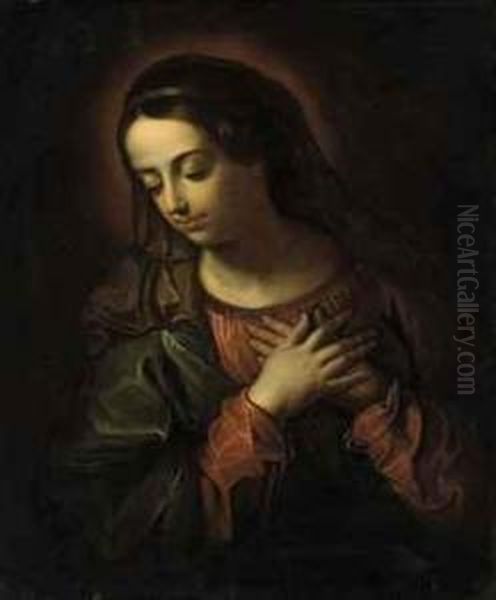 The Madonna Oil Painting by Giovanni Baglione