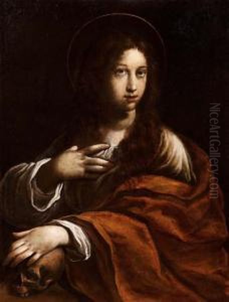 Maddalena Oil Painting by Giovanni Baglione