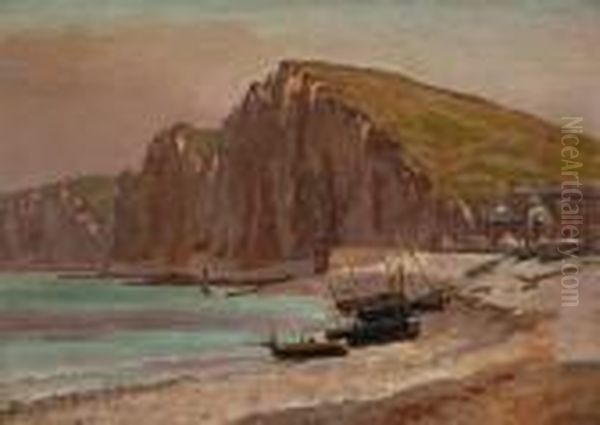 Coastal Scenes (2) Oil Painting by William Baptiste Baird