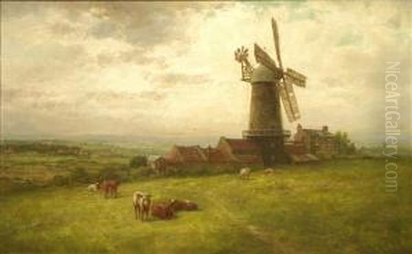 Windmill Near Whitby by Samuel Henry Baker