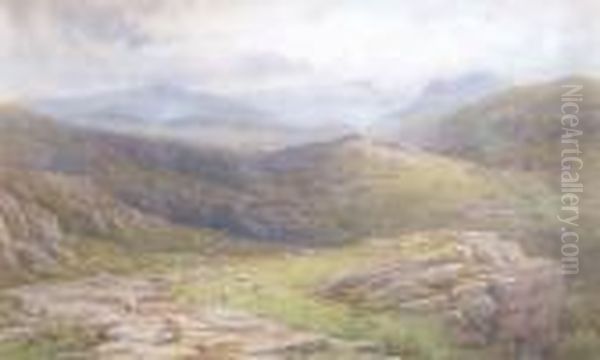 Above Llanbedr Oil Painting by Samuel Henry Baker