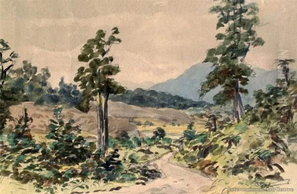 Buller, Near Nelson Oil Painting by William George Baker