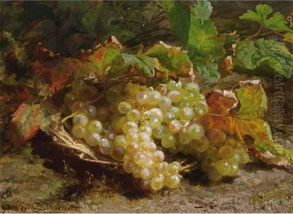 Still Life Oil Painting by Geraldine Jacoba Van De Sande Bakhuyzen