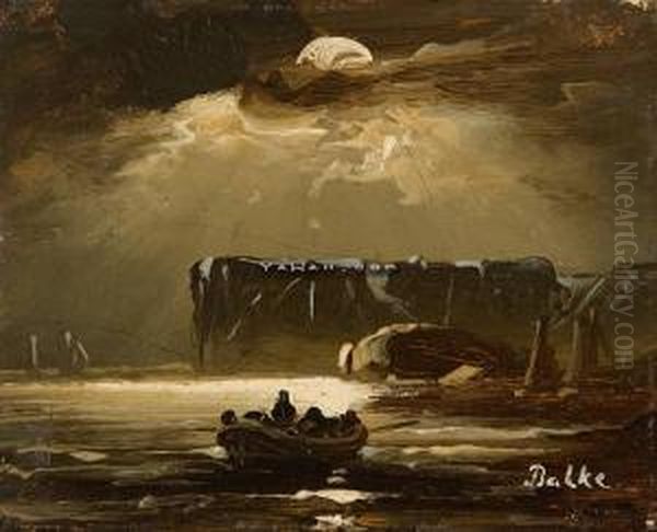 Nordkapp Oil Painting by Peder Balke