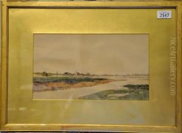 Coast At Bosham Oil Painting by Wilfred Williams Ball